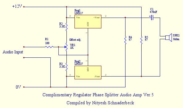 Click image for larger version
Name: Regulator Phase Splitter Amp Ver5.jpg
Views: 1
Size: 22.6 KB
ID: 46636